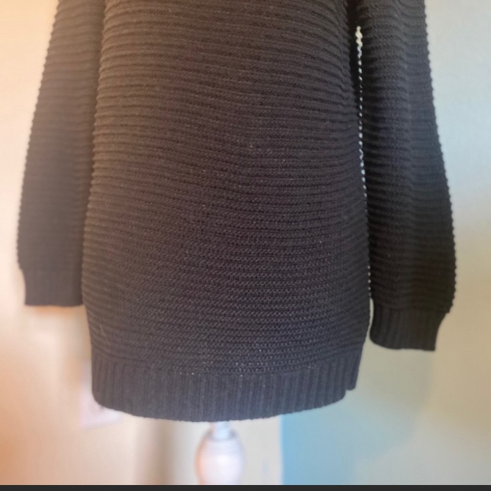 Lauren Ralph Lauren Black Knit Sweater Size Large - Picture 9 of 9